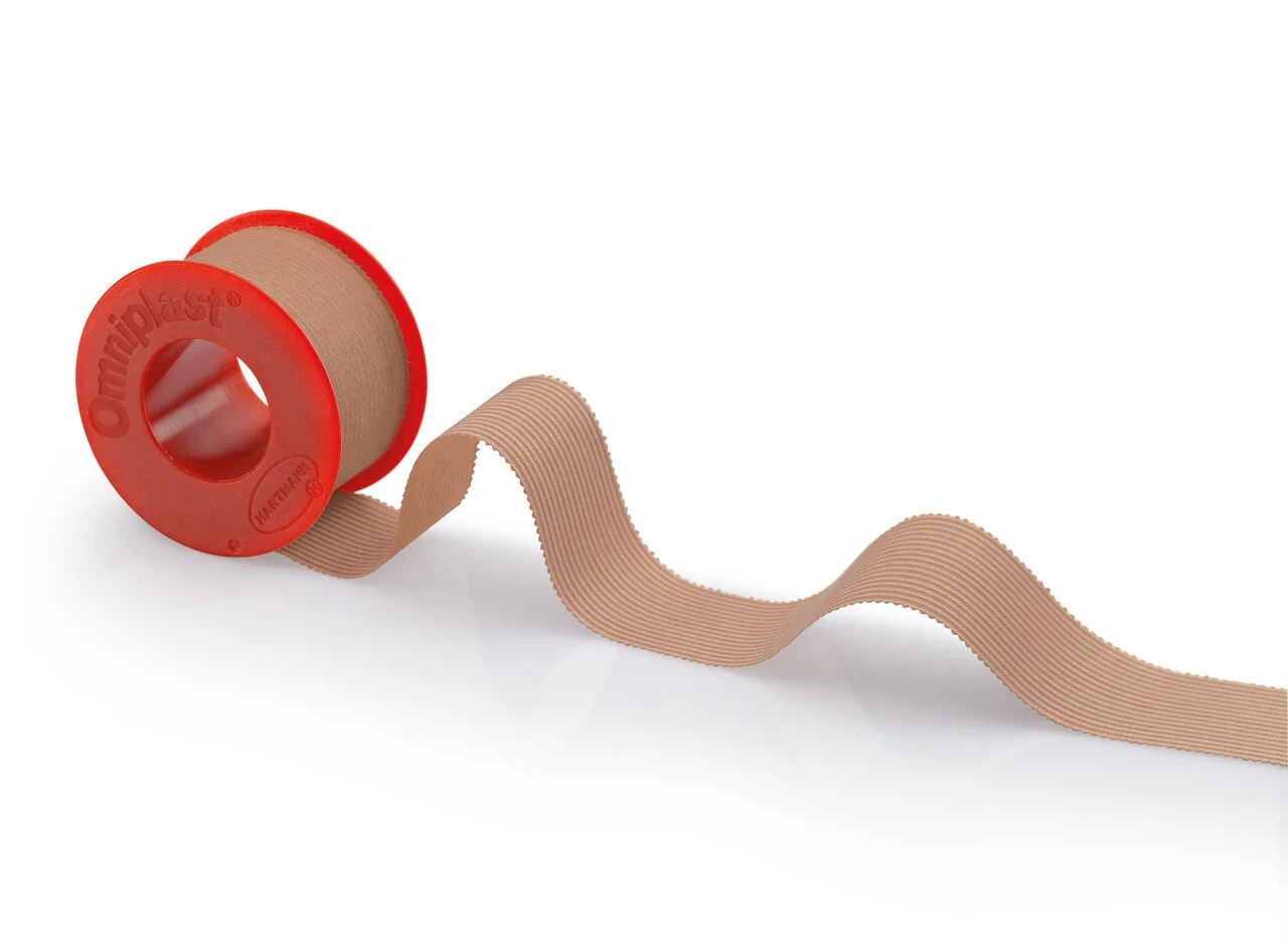 Omniplast Adhesive Fabric Tape 1.25cm x 5m