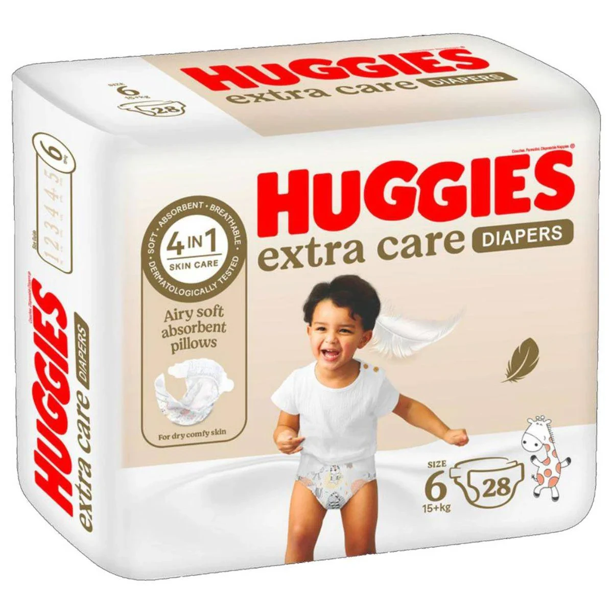 Huggies Extra Care Size 6 (15kg +) Value 28 Pieces