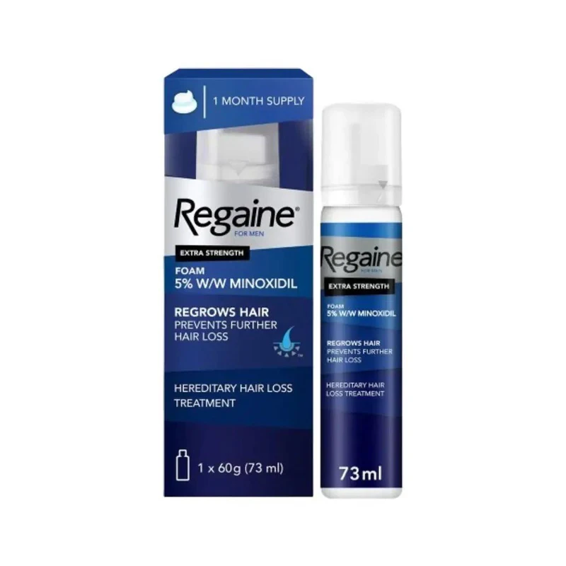 Regaine Men 5% Foam 60g/73ml Triple Pack