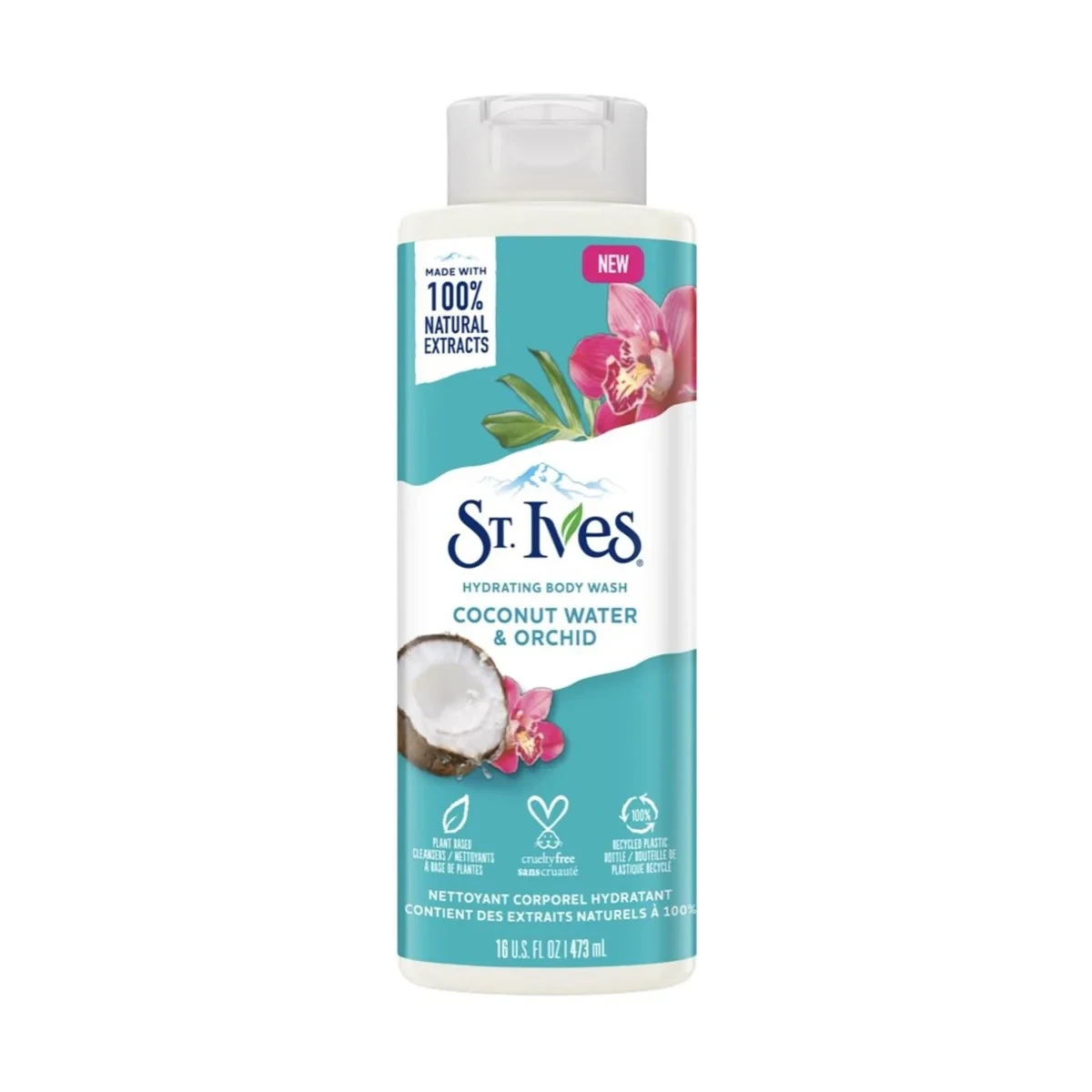 St. Ives Body Wash Coconut Water & Orchid 473ml
