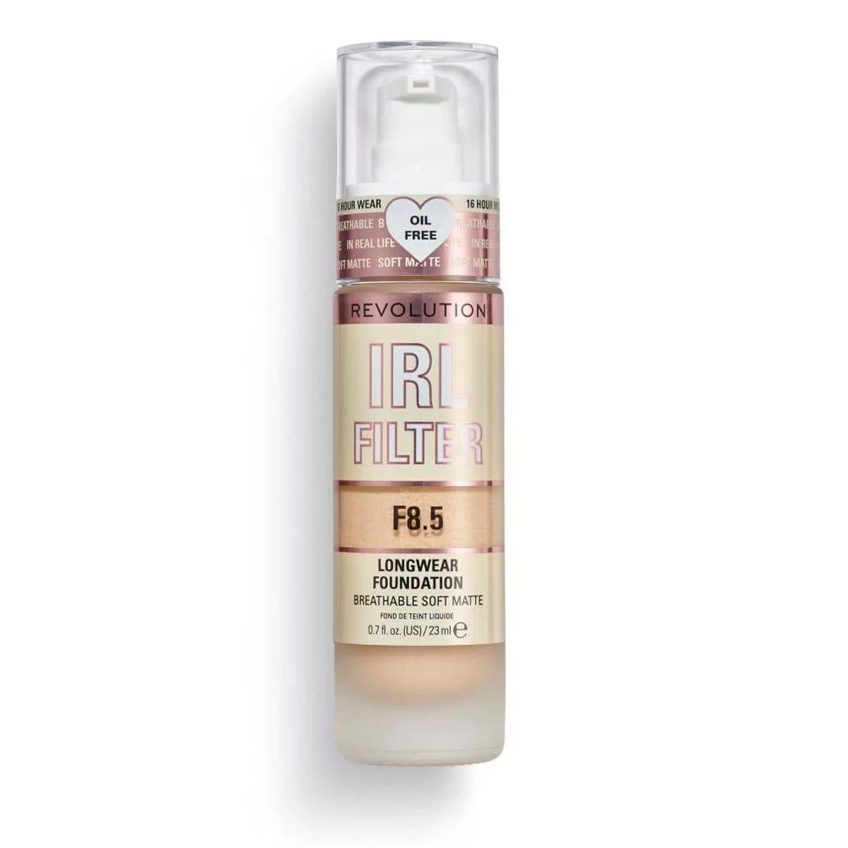 Revolution Makeup IRL Filter Longwear Foundation F8.5 23ml
