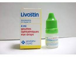 Livostin 0.5mg/ml Eye Drops 4ml