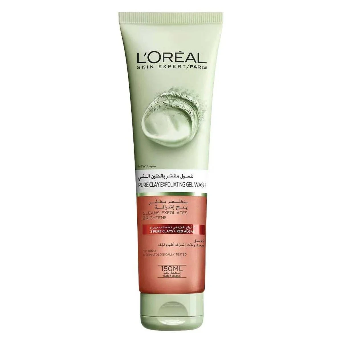 Loreal Paris Pure Clay Red Face Wash with Red Algae 150ml