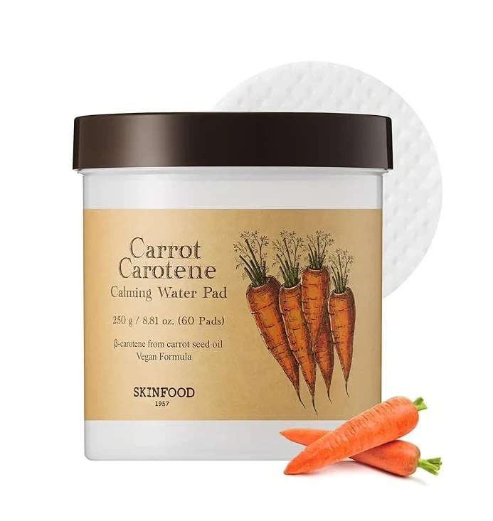 Skinfood Carrot Carotene Calming Water 60 Pads