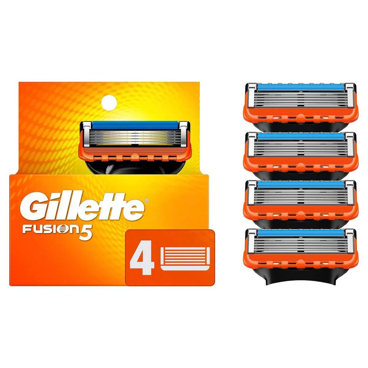 Gillette Blades Fusion5 4 Refills