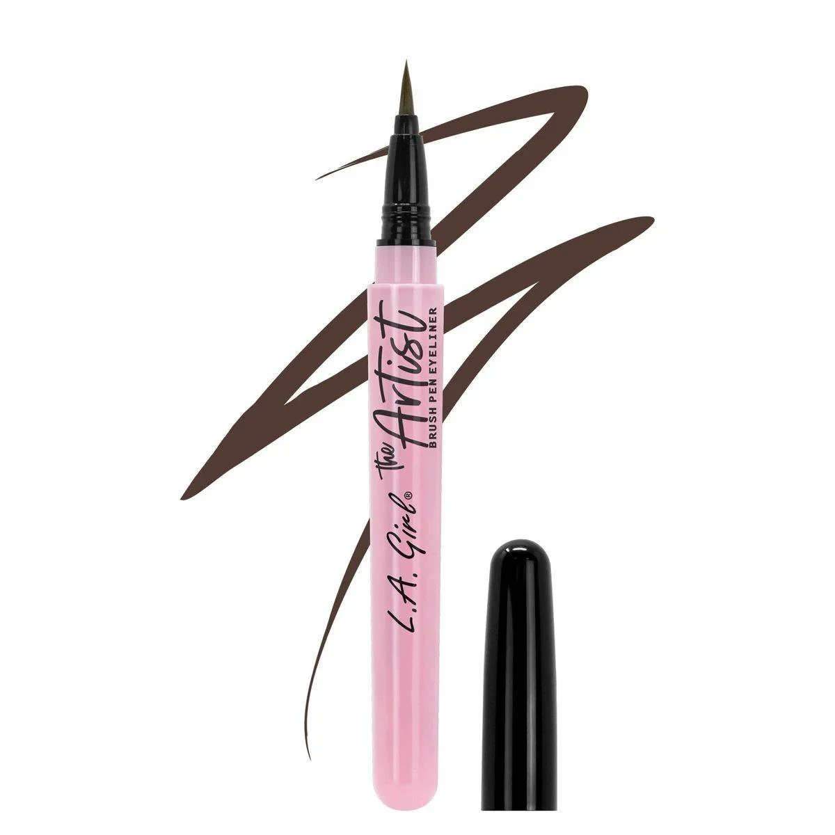LA Girl The Artist Brush Pen Eyeliner Chocolate Brown