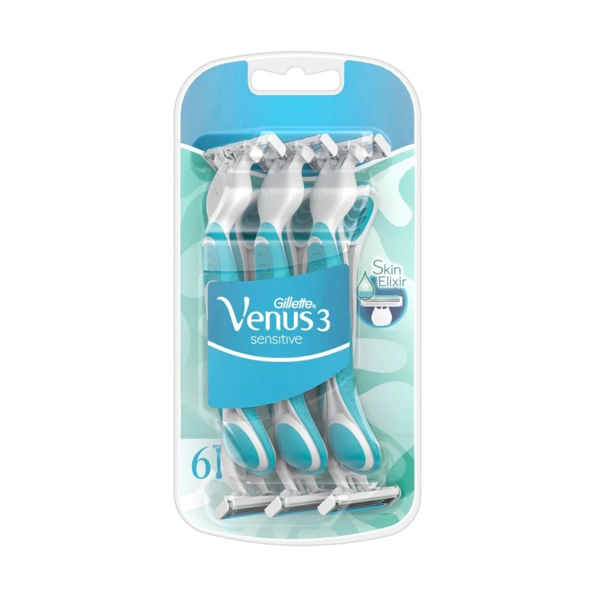 Venus Razor Disposable Simply 3 Sensitive 6 Count