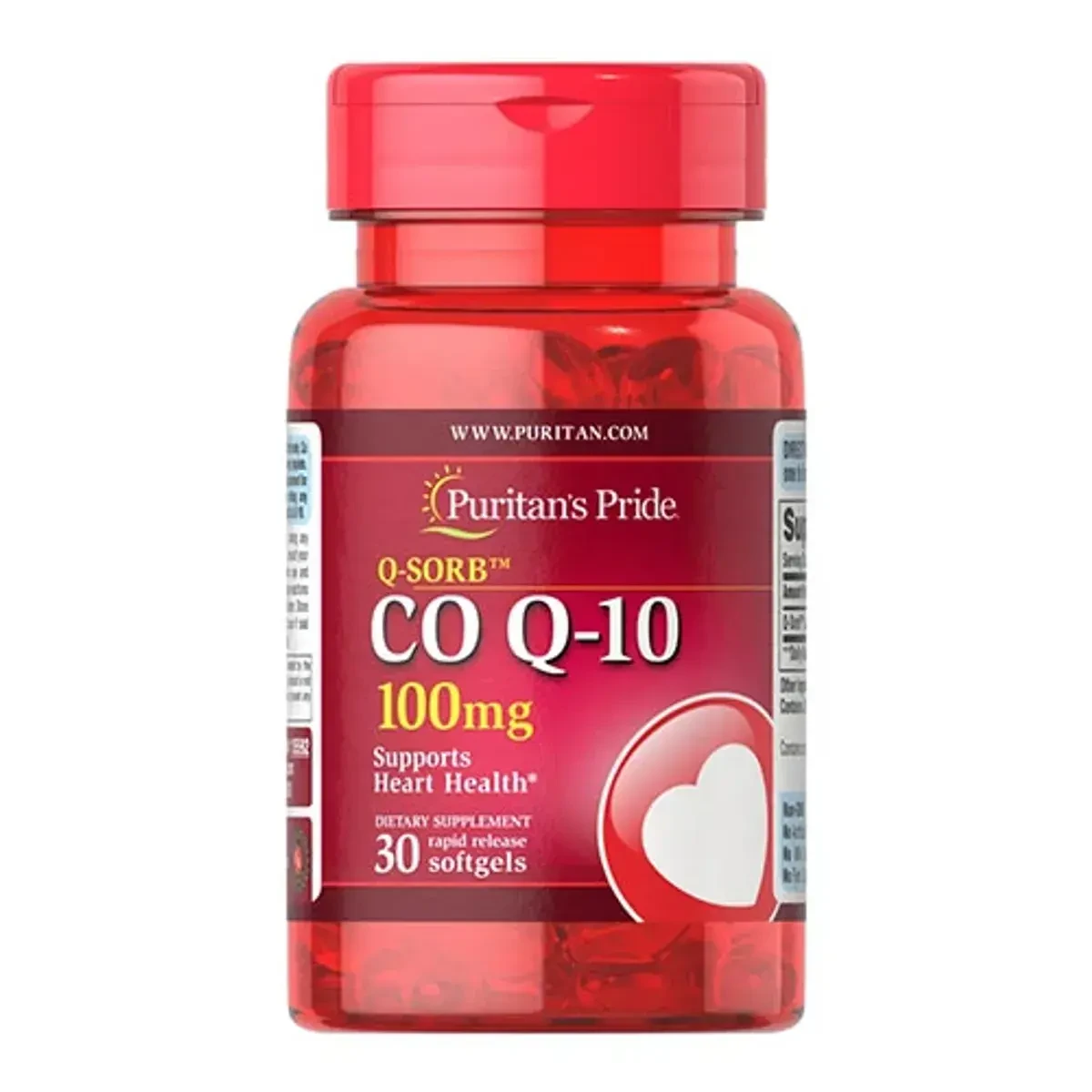 Puritans Pride CoQ10 100mg 30 Softgels