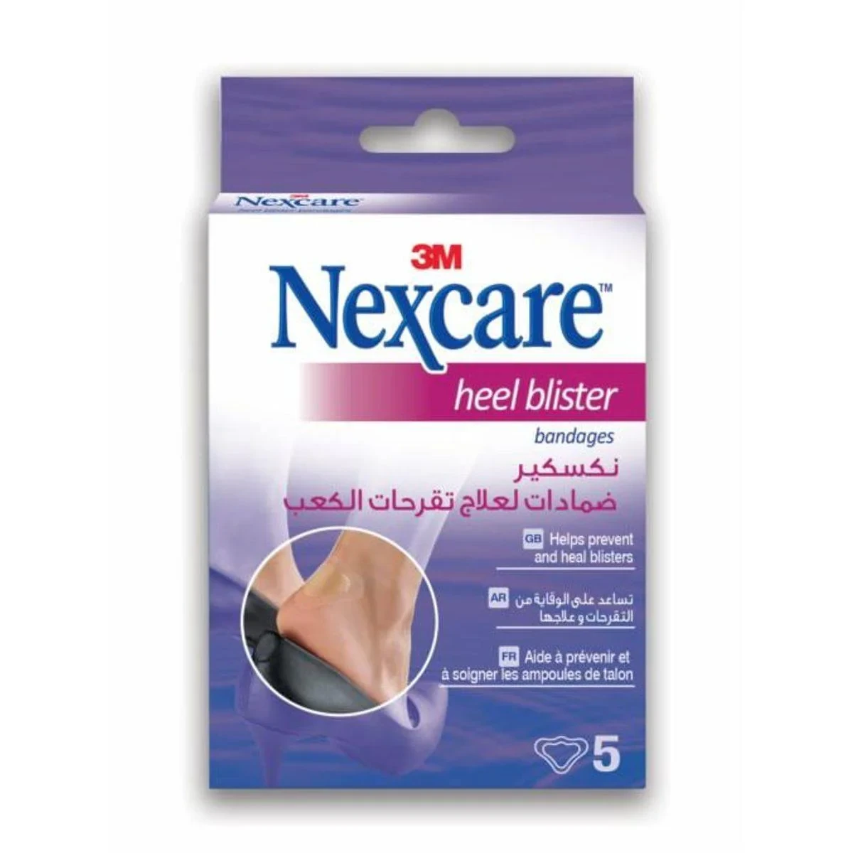 Nexcare Bandages Heel Blister 5 Pieces