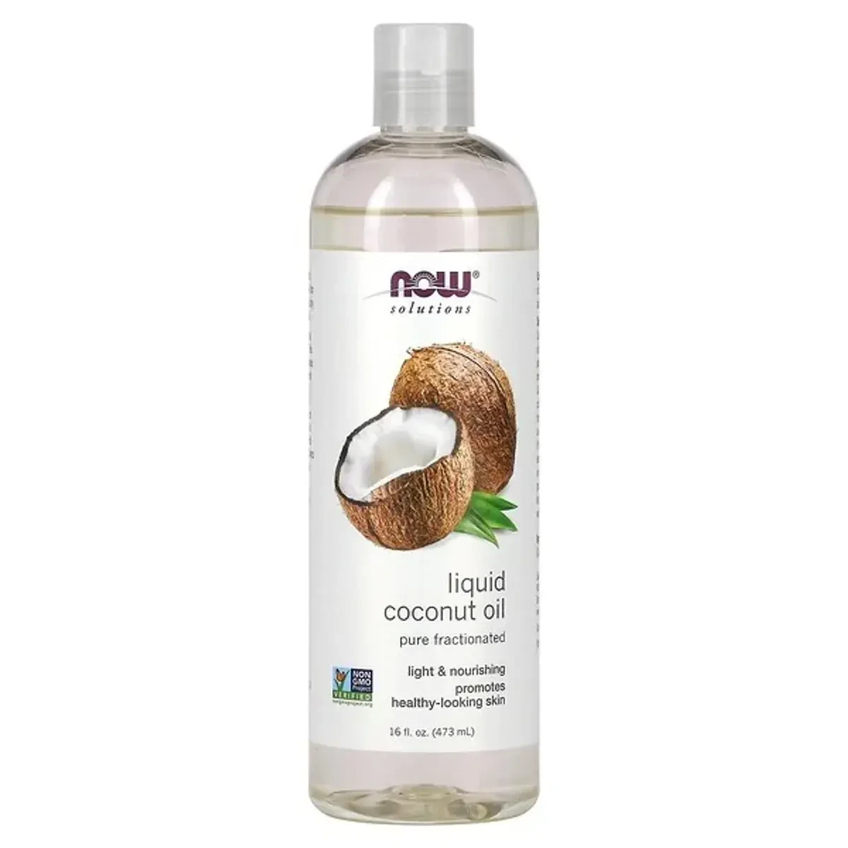 Now Solutions Coconut Oil 100% Pure 473ml