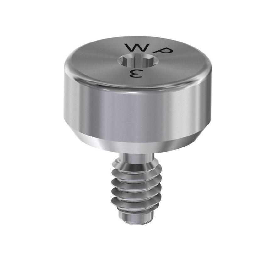 MetAlive Healing Abutment Compatible With 3I Osseotite On Implant WP/5 - 3 mm