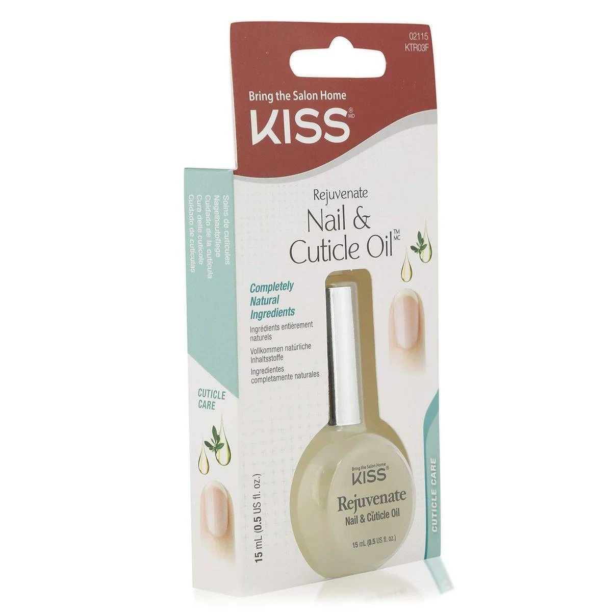 Kiss Nail Treatment KTR03 Rejuvenate Nail & Cuticle Oil 15ml