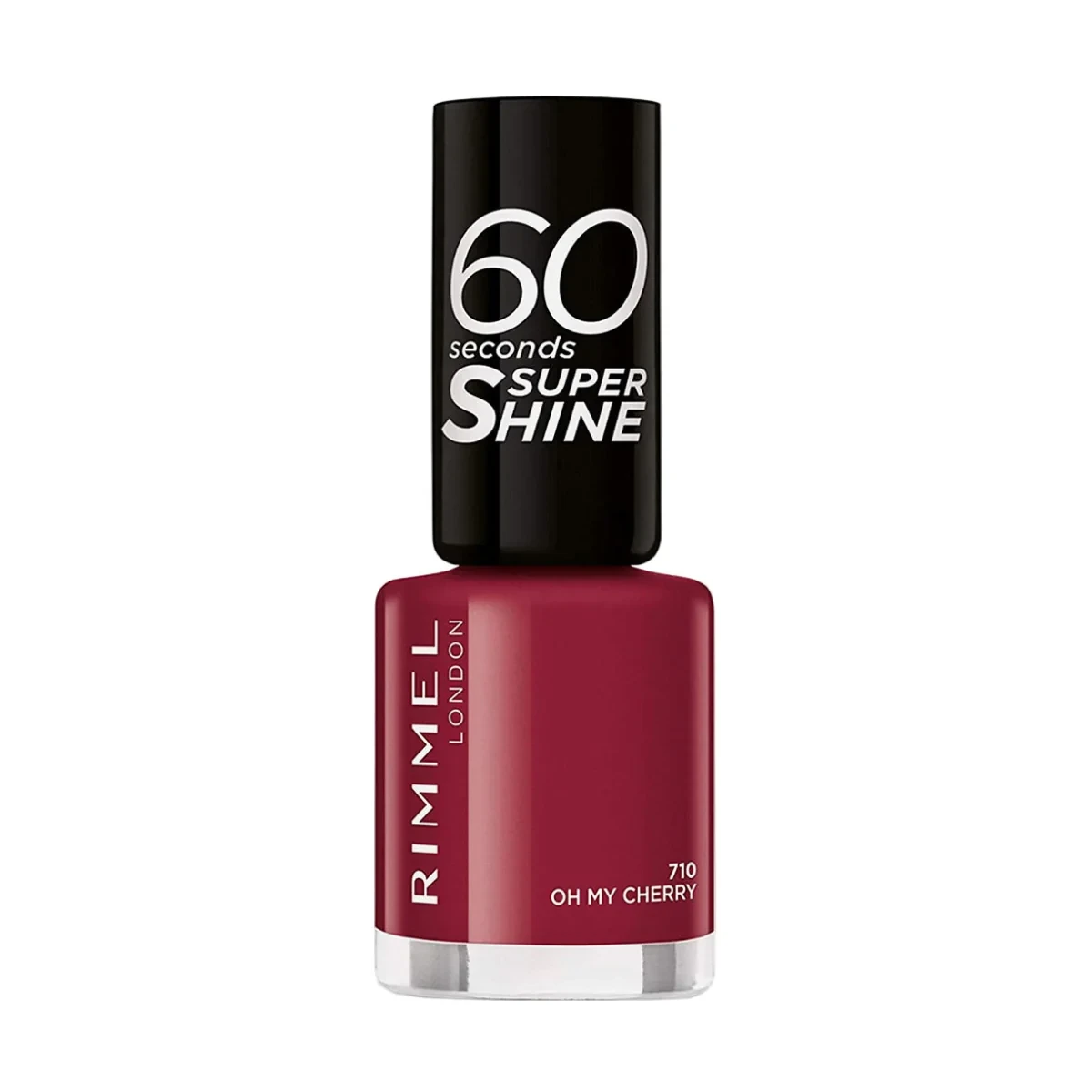 Rimmel 60 Seconds Nail Polish 710 Oh My Cherry 8ml