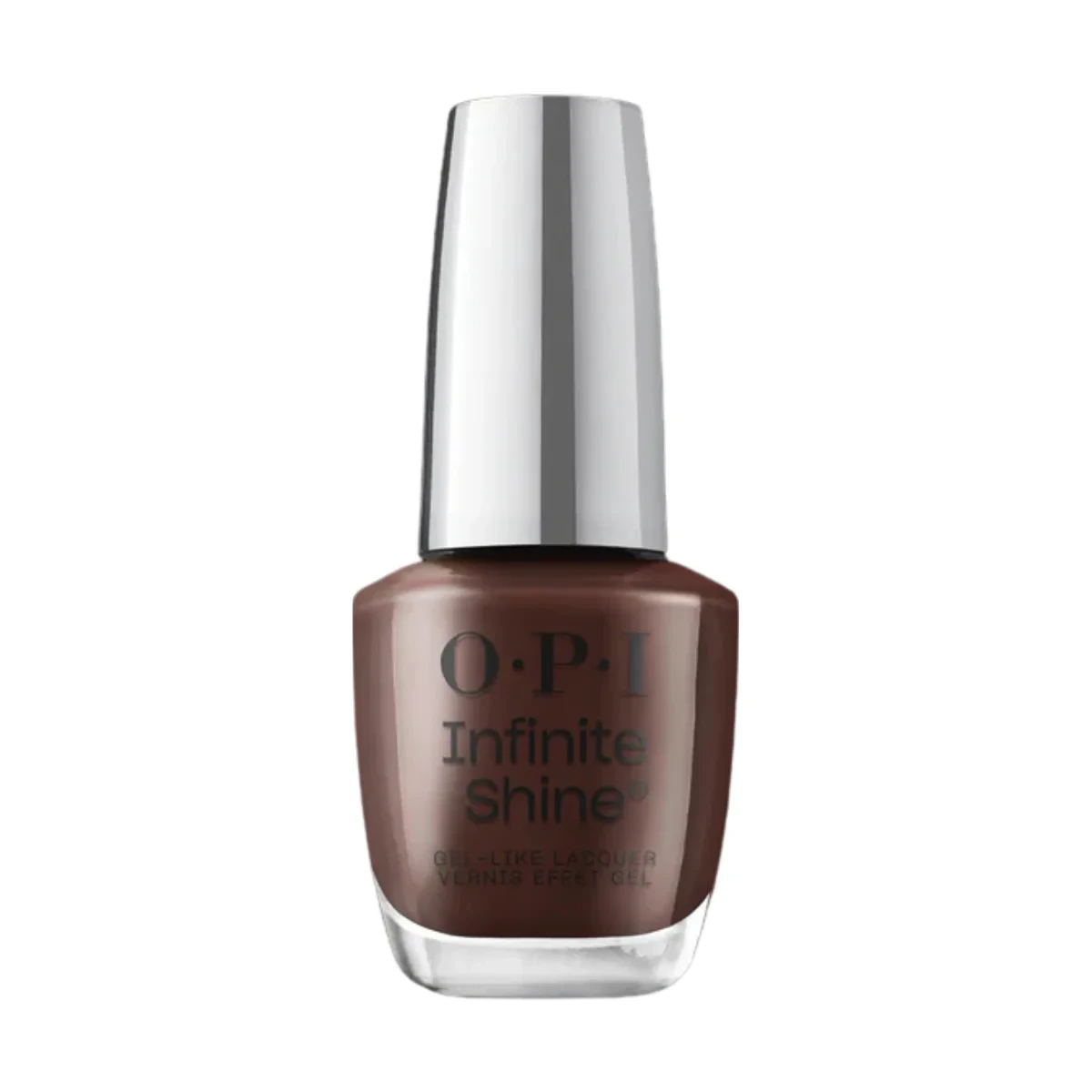 OPI New Infinite Shine Long Wear Lacquer Black Not Afraid of The Dark 15ml