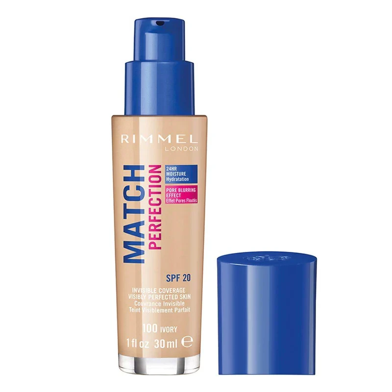 Rimmel Match Perfection Foundation Ivory 100 30ml
