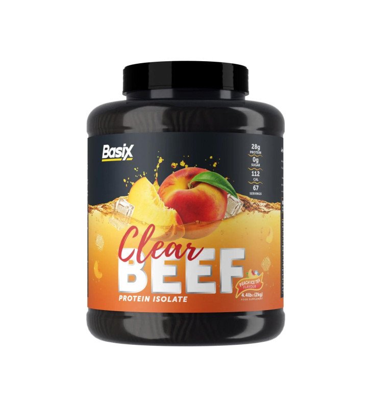 Basix Clear Beef Protein Isolate Peach Ice Tea 2kg