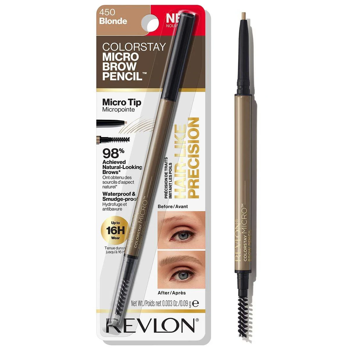 Revlon ColorStay Micro Brow Pencil 450 Blonde