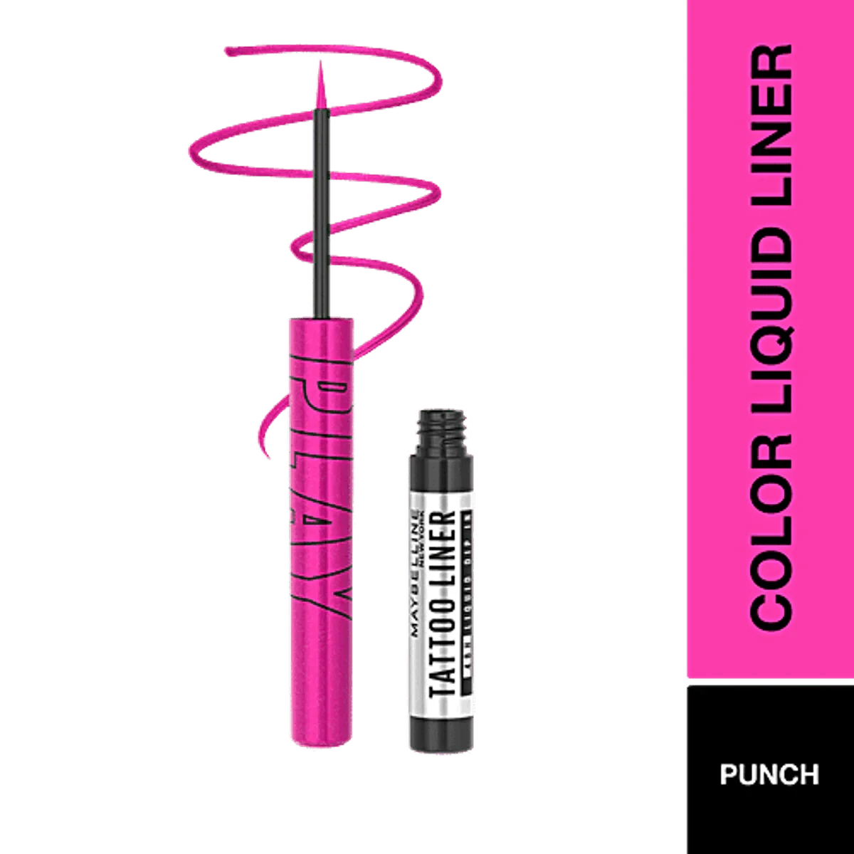 Maybelline Tattoo Play Liquid Eyeliner Pink 2.1ml