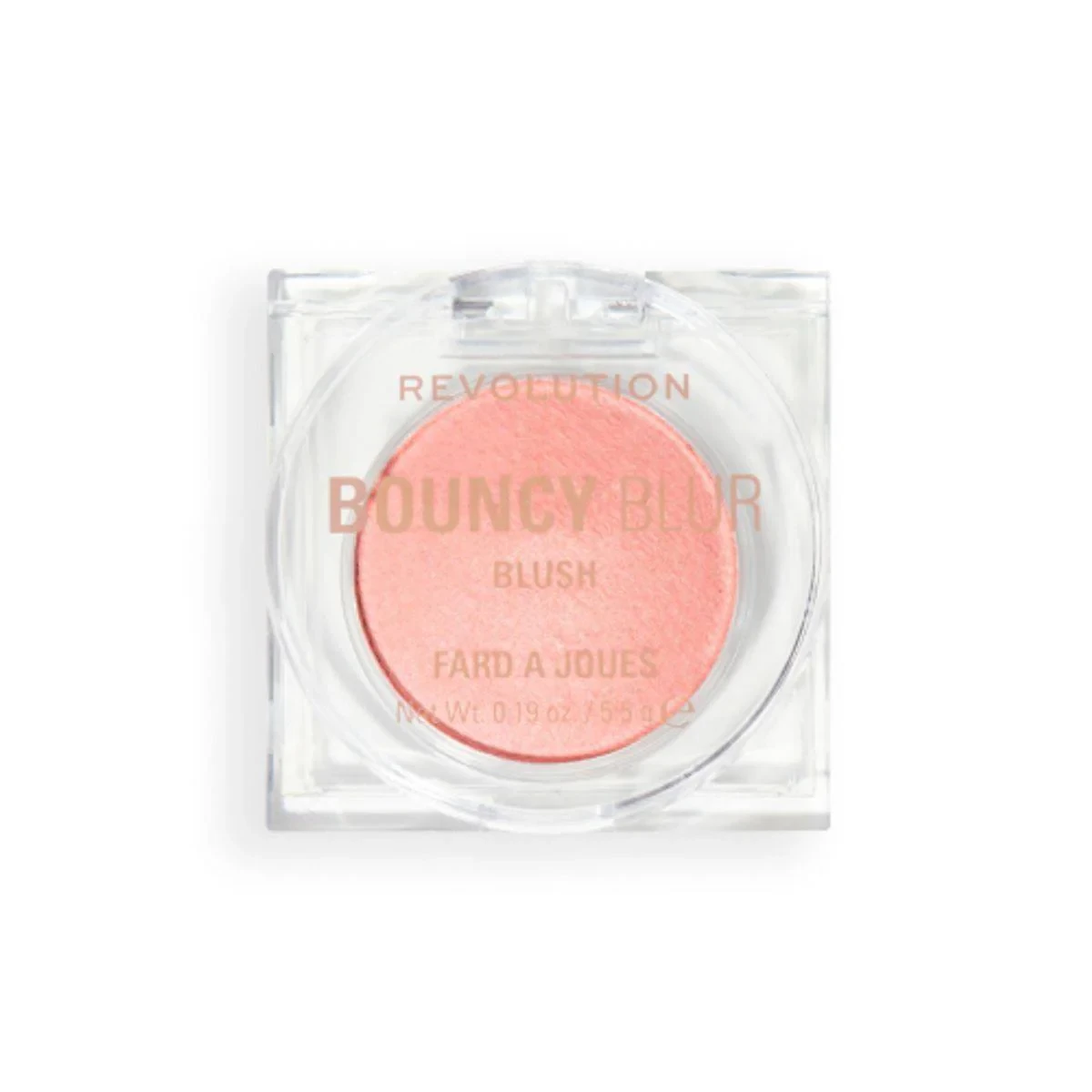 Revolution Makeup Bouncy Blur Blush Light As A Cloud Peachy Pink 5.5g