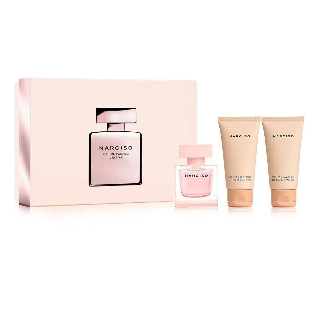 Narciso Rodriguez Narciso Cristal (W) Set EDP 50ml + Scented Body Lotion 50ml + Scented Showergel 50ml