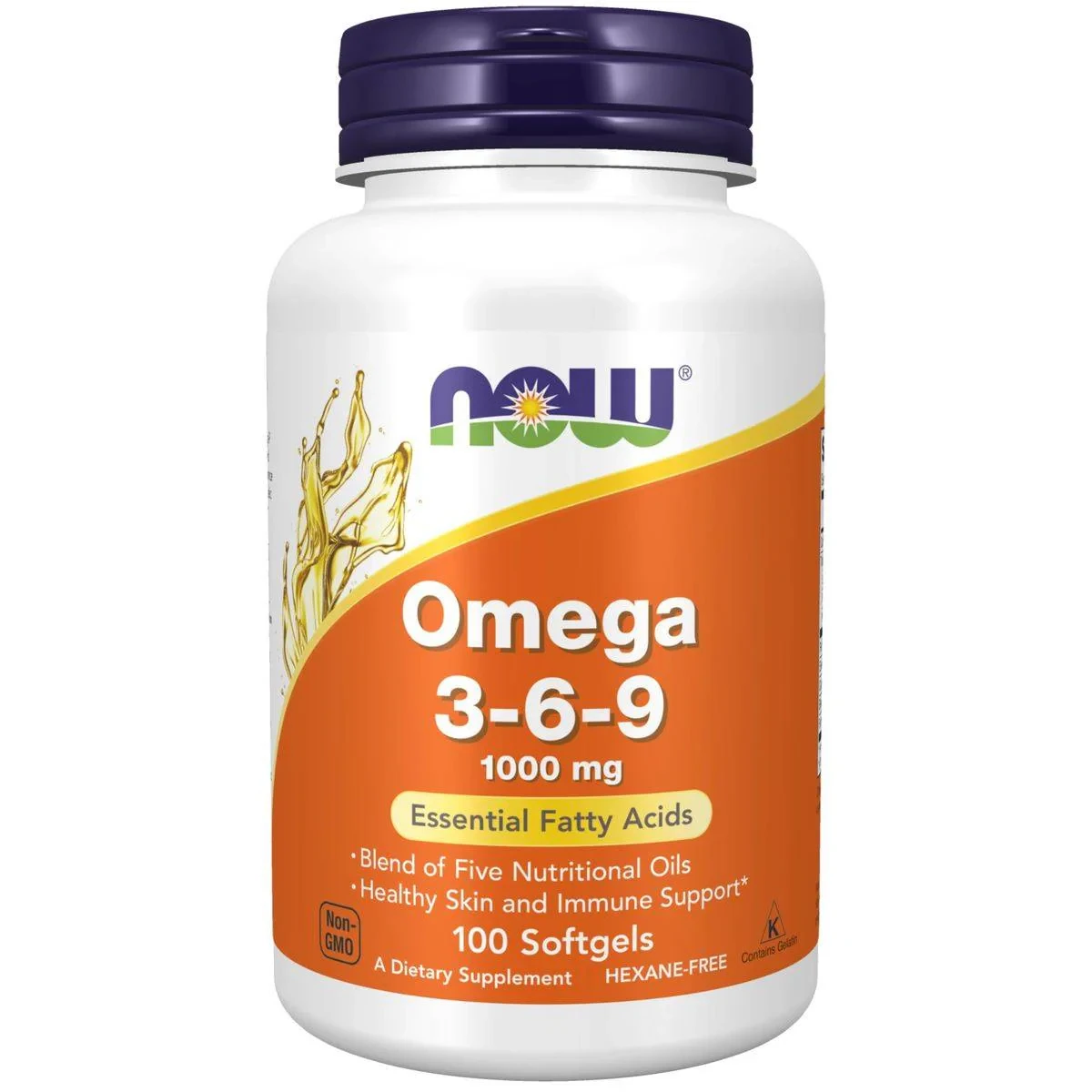 Now Fish Oil Omega 369 1,000mg 100 Softgels