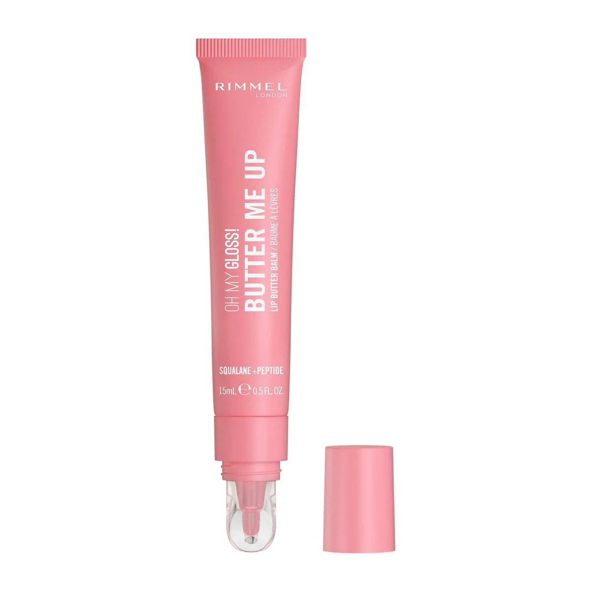 Rimmel Oh My Gloss Butter Me Up Lip Butter Balm 002 Bubble Gum 15ml