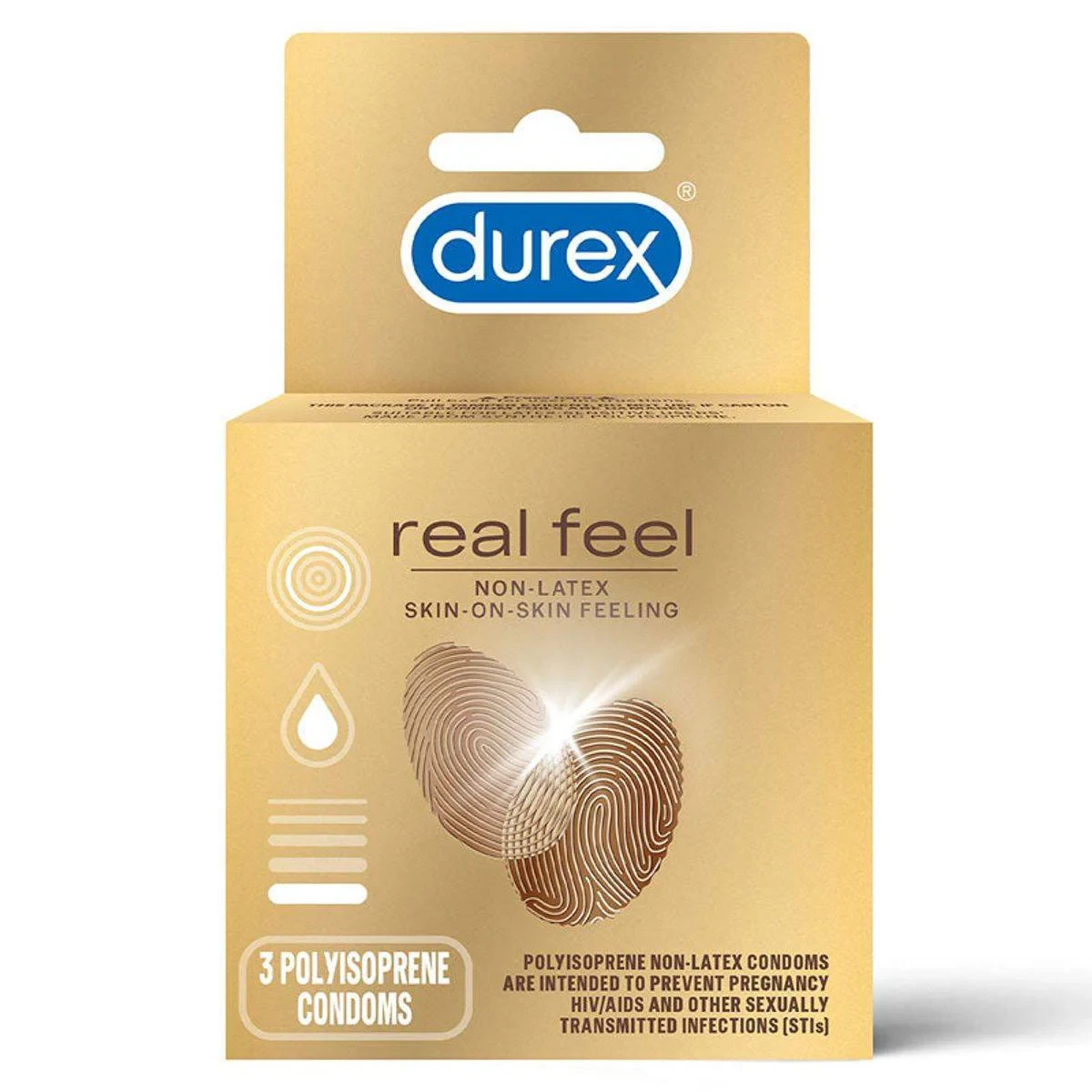 Durex Condoms Real Feel 3 Pack