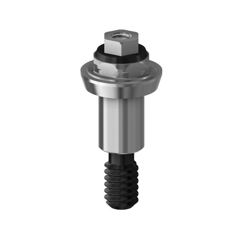 MetAlive Multi-Unit Abutment Compatible With NobelReplace Select On Implant With DLC Screw Non Engaging RP/4.1 - 1 mm