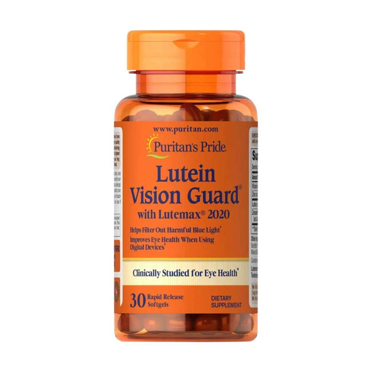 Puritans Pride Lutein Vision Guard 30 Softgels