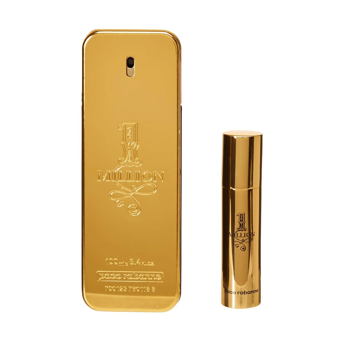 Paco Rabanne 1 Million (M) Set EDT 100ml + EDT 10ml Travel Spray