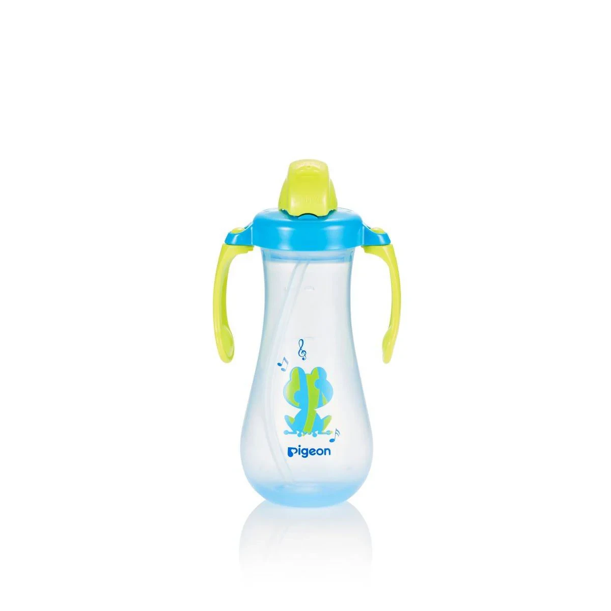 Pigeon Tall Straw Bottle 300ml Blue