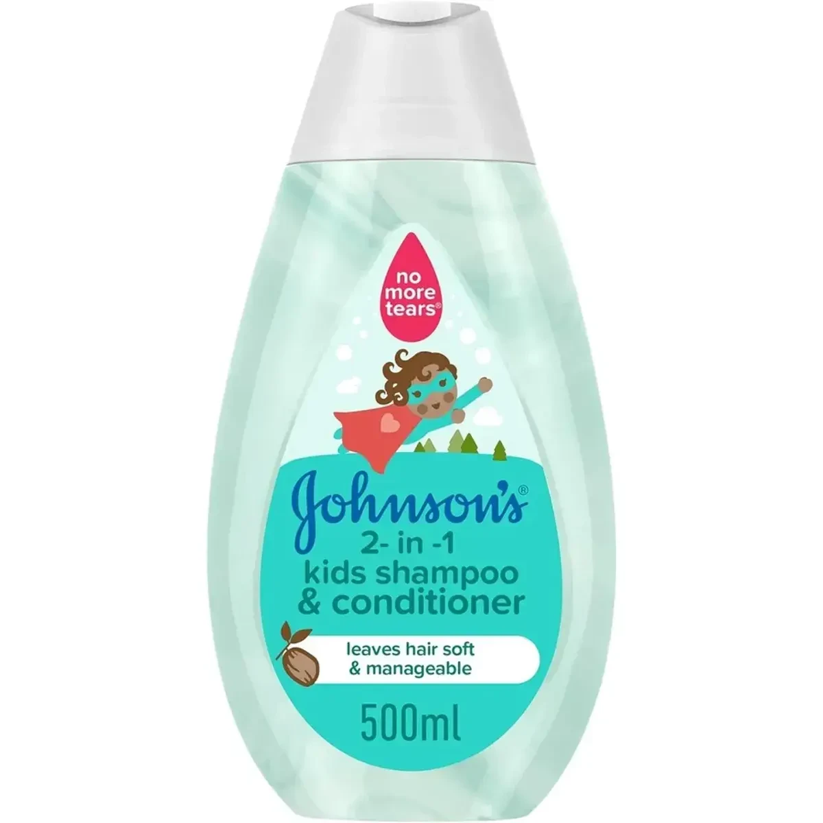 Johnsons Baby 2 In 1 Kids Shampoo & Conditioner 500ml