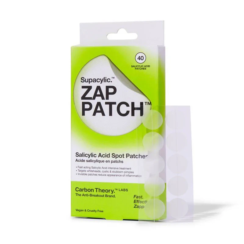Carbon Theory Zap Supacylic Salicylic Acid Spot Patches 40 Pieces