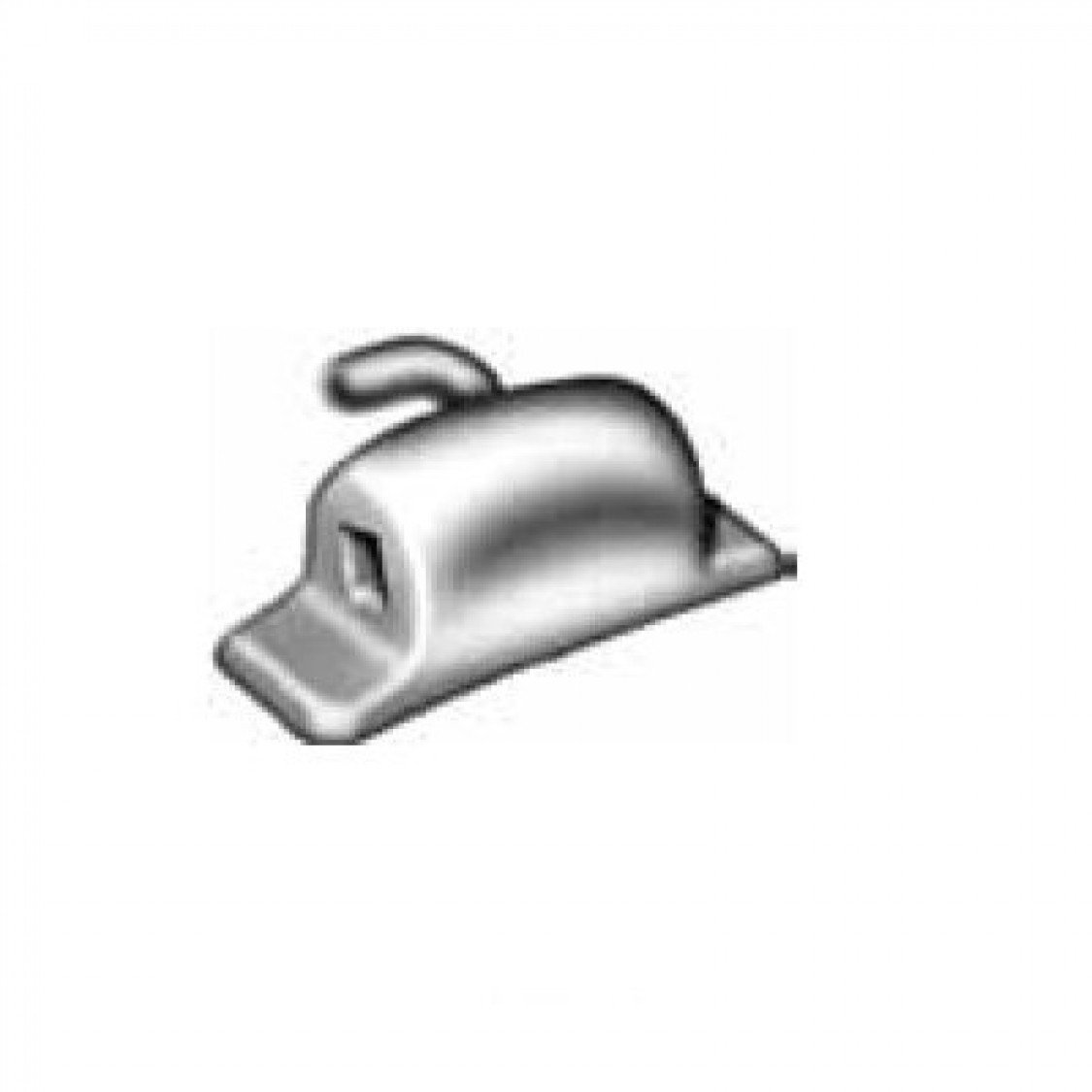 MIM SGL TUBE W/HK0.22