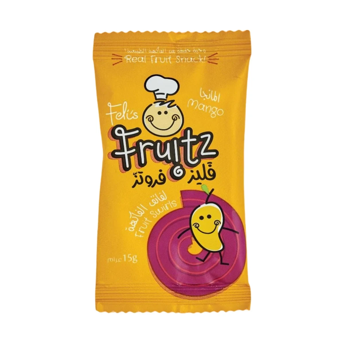 Felis Fruitz Fruit Swirls Mango 15g 5 Packs