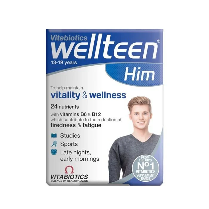 Vitabiotics Wellteen Him 30 Tablets