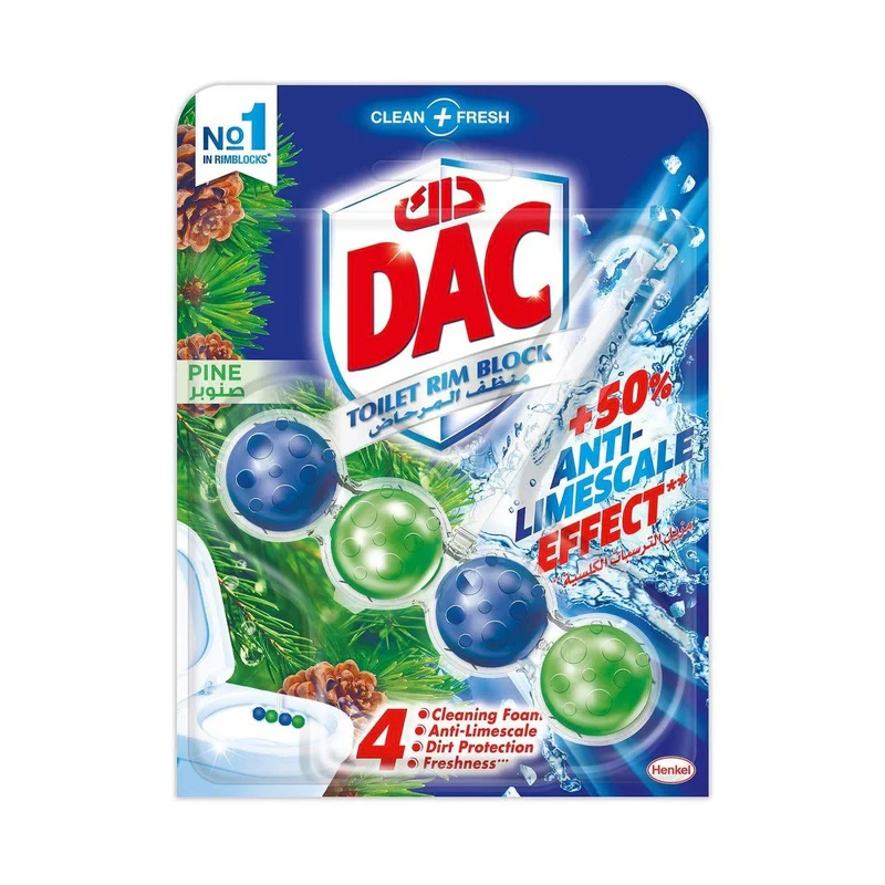 Dac Toilet Rim Block Pine 50g