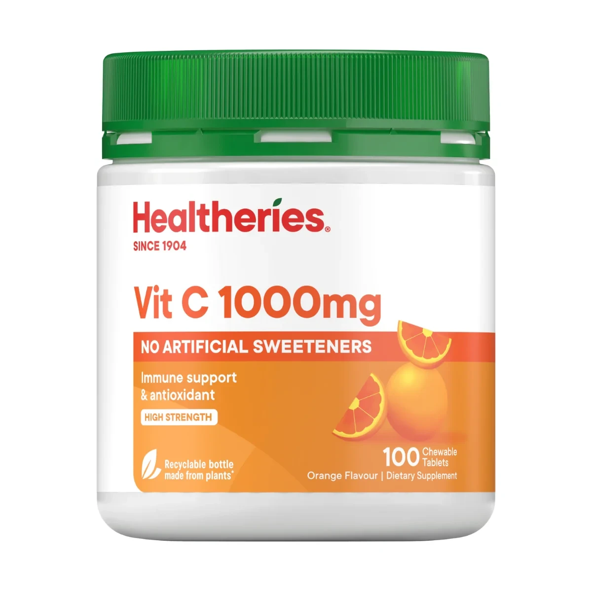Healtheries Vit C 1000mg 100 Chewable Tablets