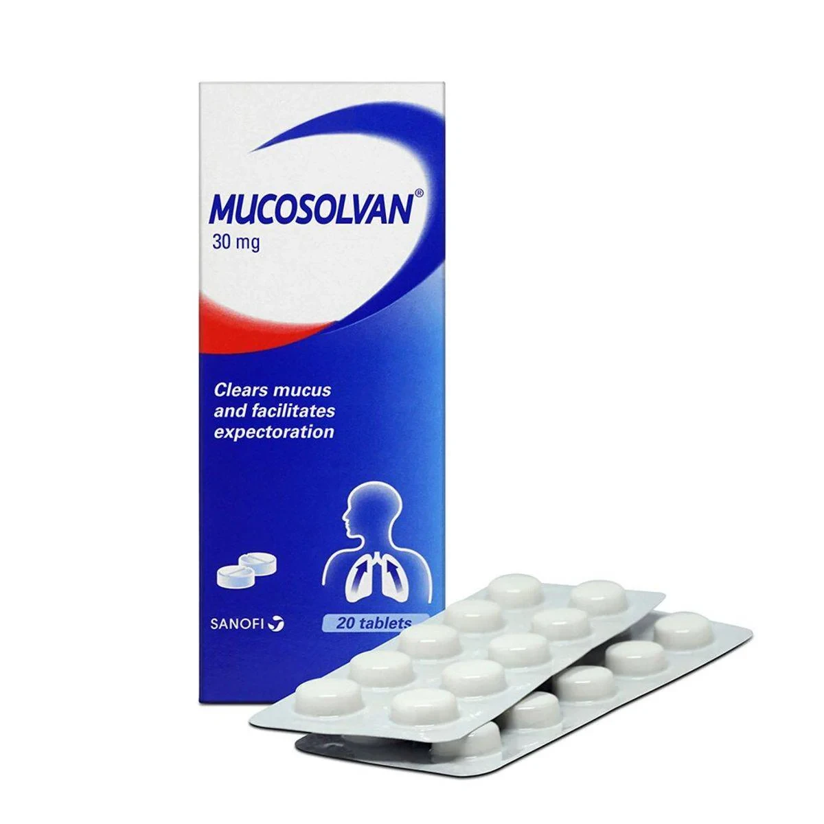 Mucosolvan 30mg 20 Tablets