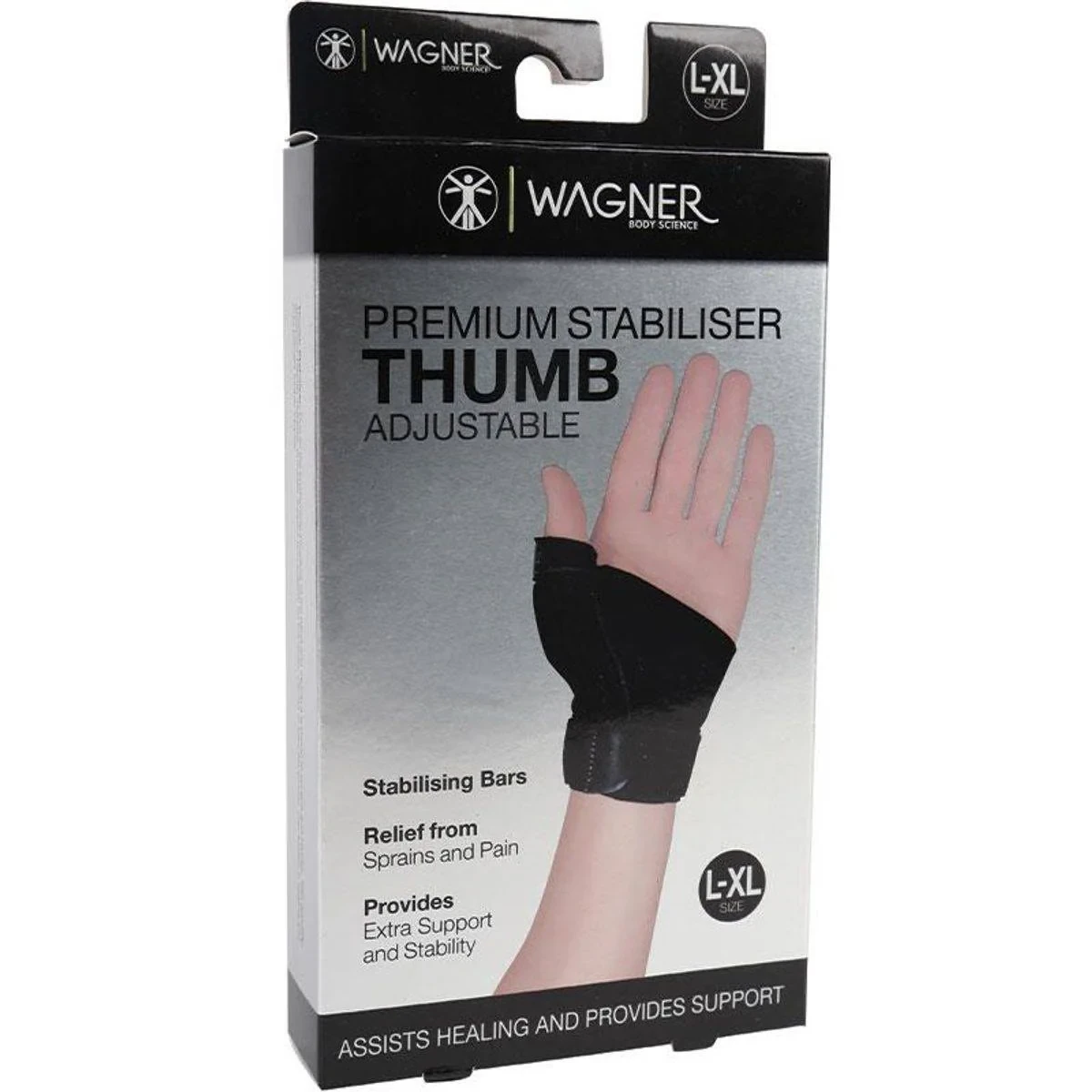 Wagner Body Science Premium Stabiliser Thumb Adjustable Large/Extra Large