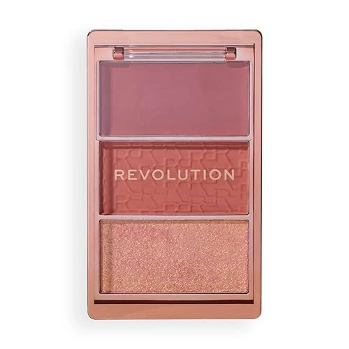 Revolution Makeup Blush Icon Palette Aura Points Rose 3.5g