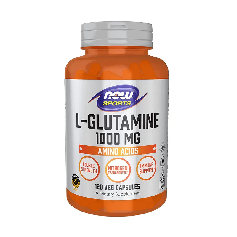 Now Sports L Glutamine 1000mg 120 VegeCapsules