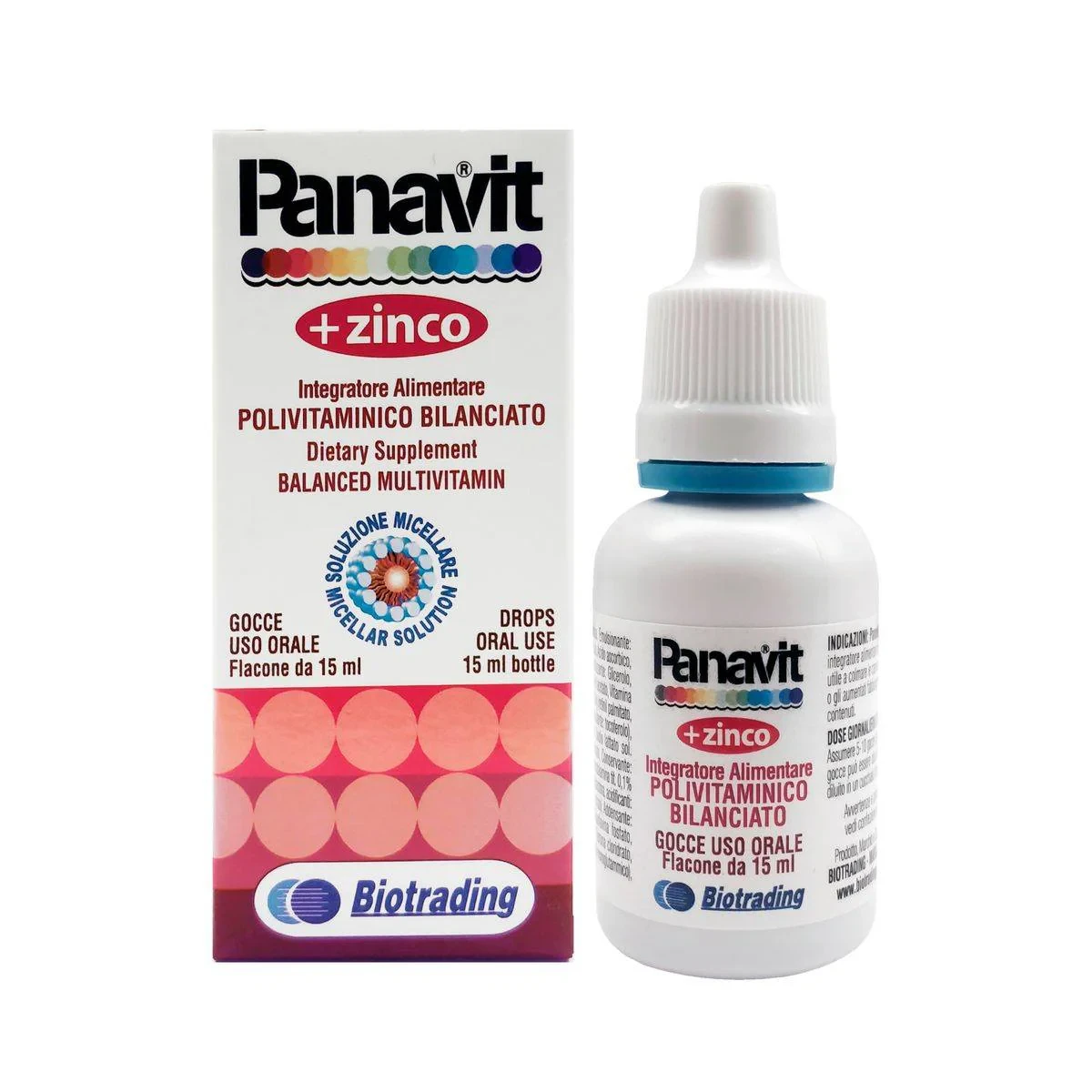 Panavit Drops + Zinc 15ml