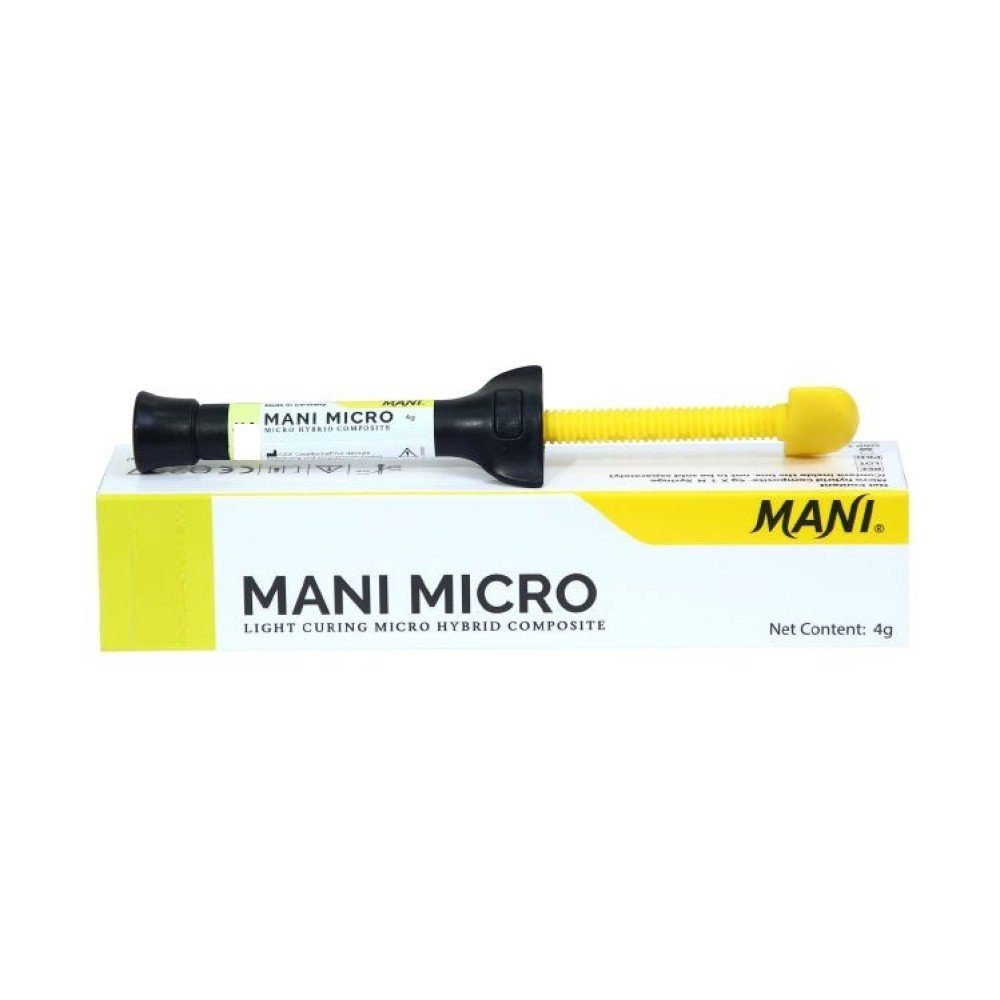 MANI Micro MMG Light curing Micro Hybrid Composite-4g-syr