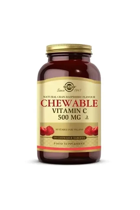 Solgar Vitamin C 500mg 90 Chewable Tabletss