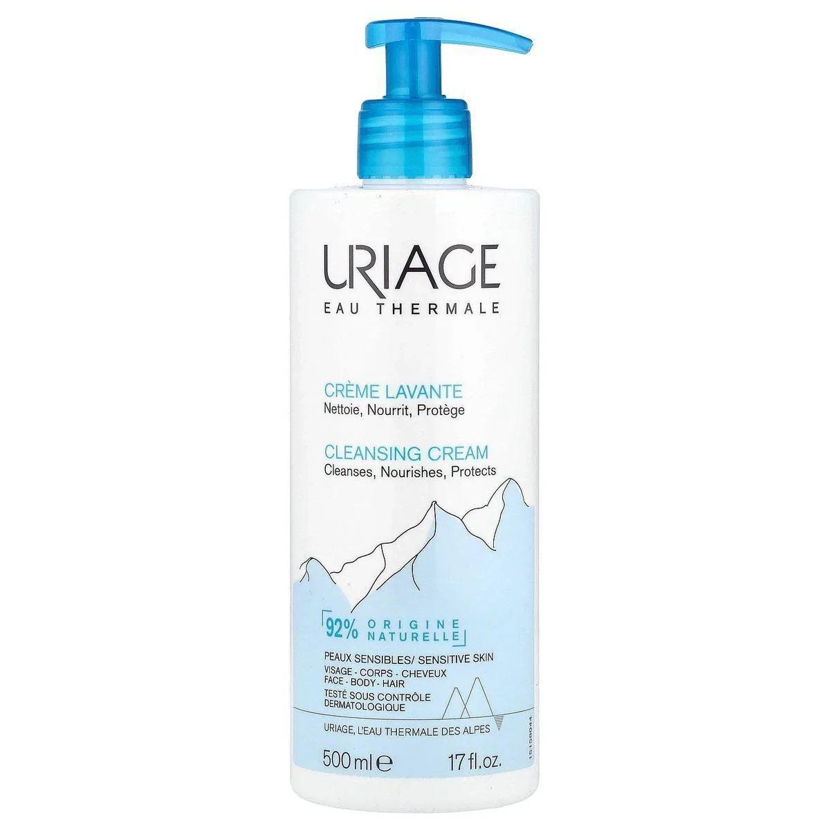 Uriage Moisturizing Cleansing Cream 500ml