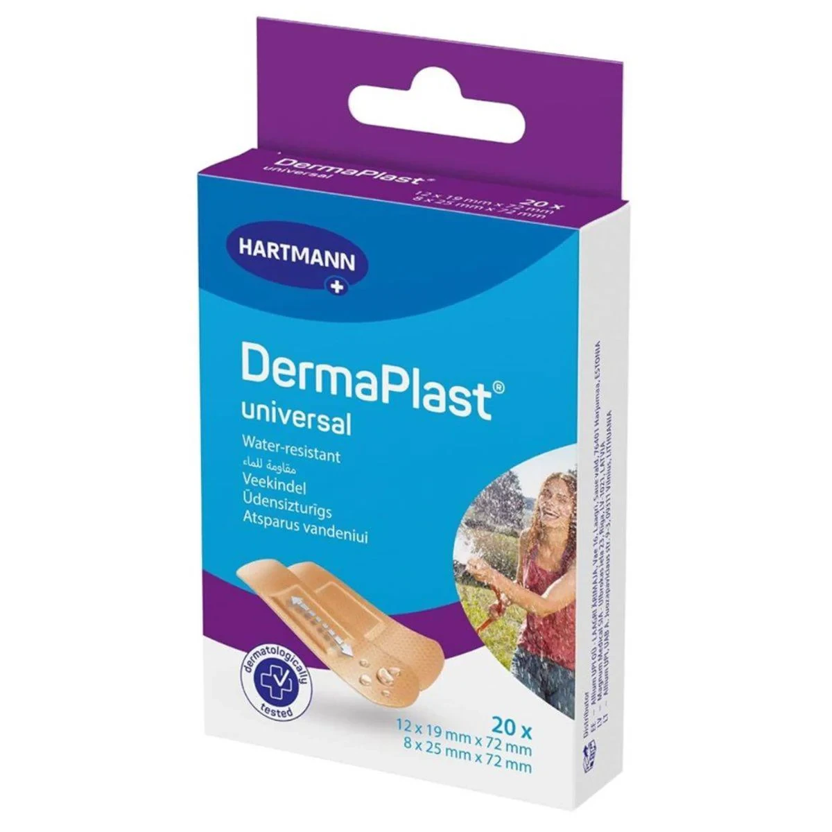 Dermaplast Universal Plasters Assorted 20 Pieces