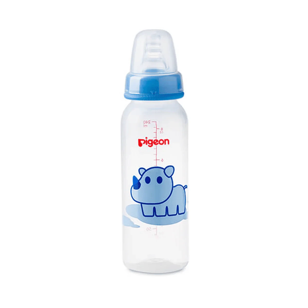 Pigeon Flexible Plastic Bottle Decorated 4 Months+ Animals 240ml