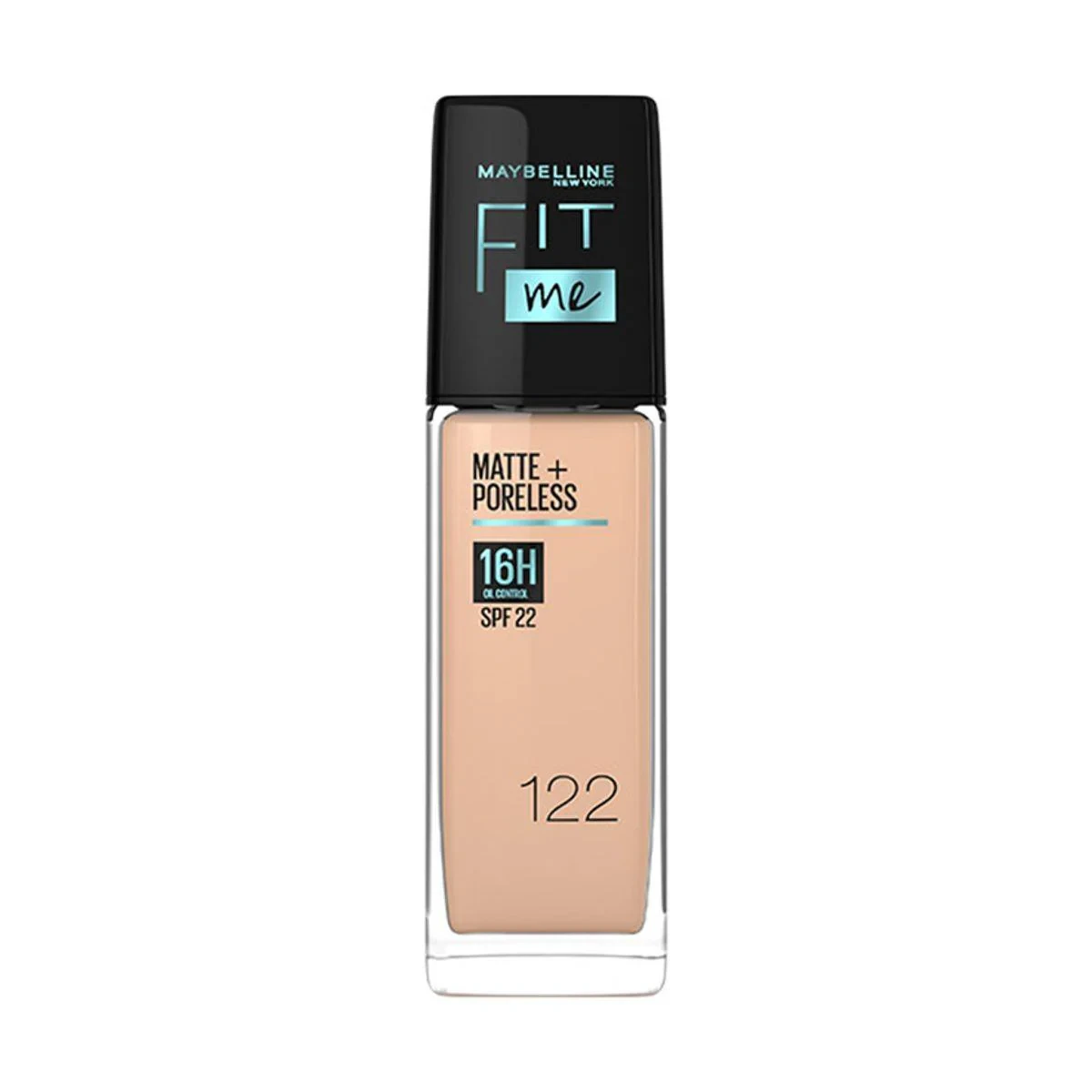 Maybelline Fit Me Matte + Poreless Liquid Foundation SPF22 122