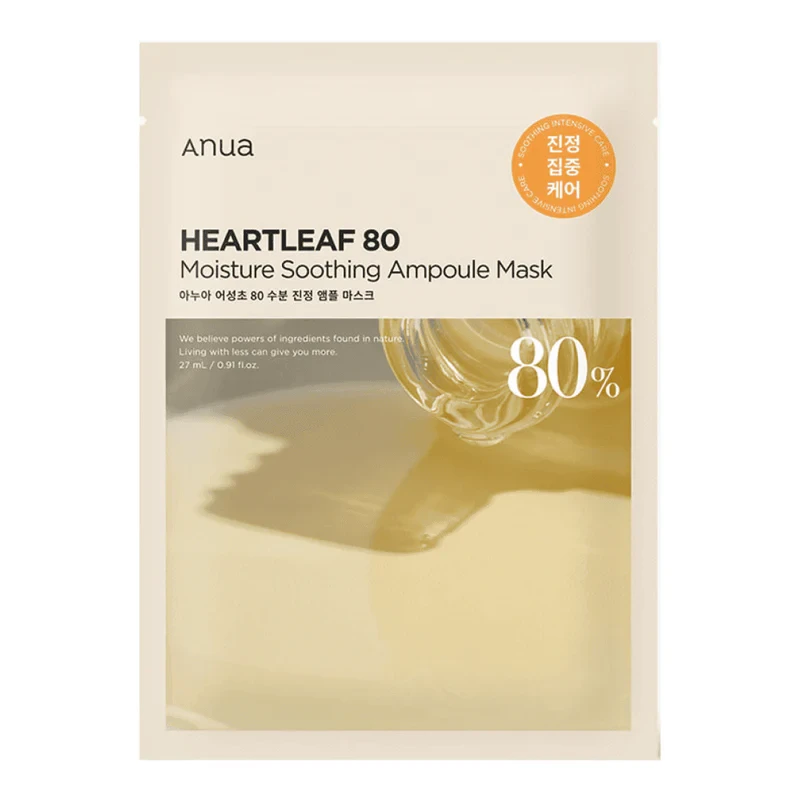 Anua Face Mask Heartleaf 80 Moisture Soothing 27ml